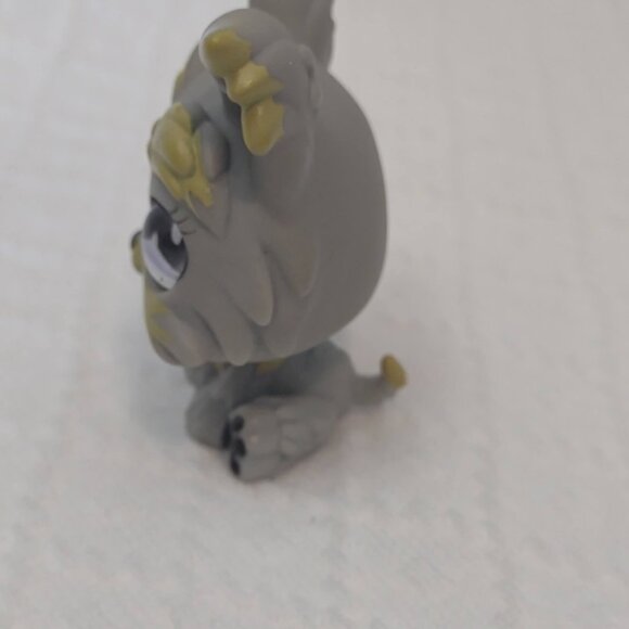 Vintage Littlest Pet Shop #883 Yorkie G2 with Original Frisbee - Picture 8 of 13